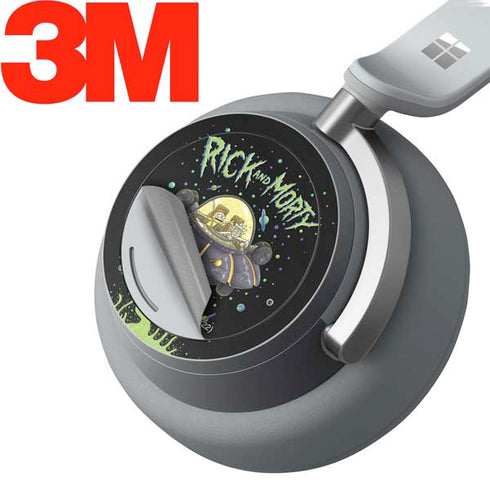 Adult Swim Rick and Morty Spaceship Surface Headphones Skin